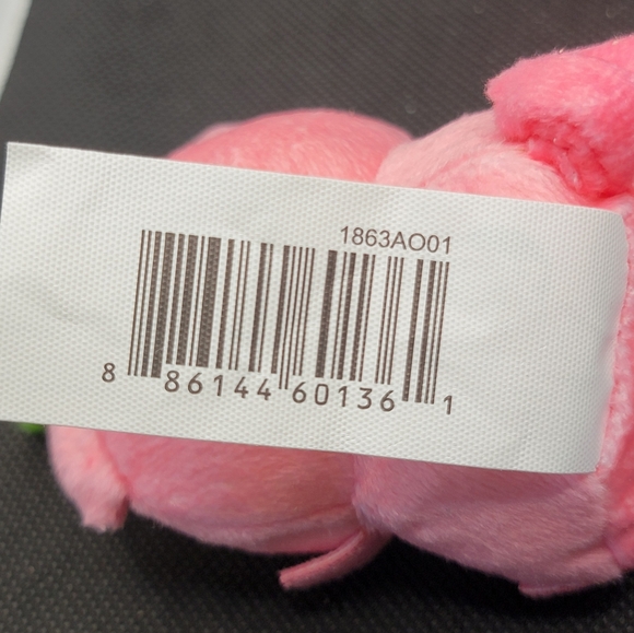 Sakuties Grow A Smile Series 2 Mystery - CHARLOTTE Pink Pig 3" Mini Plush - Picture 8 of 11